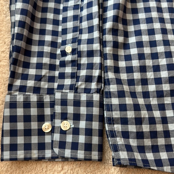 Stantt Mens Performance Blue Gingham - Picture 4 of 4